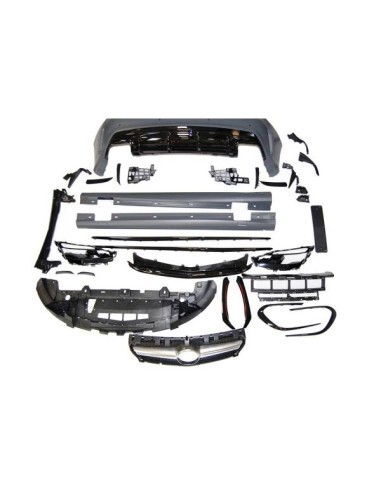 Kit Carrocería Mercedes W117 2013-2018 4P / SW LCI Look AMG A45 II Parrilla