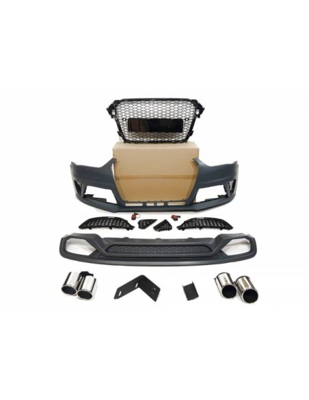 Kit De Carrocería Audi A4 13-15 B8 Look RS4 ABS