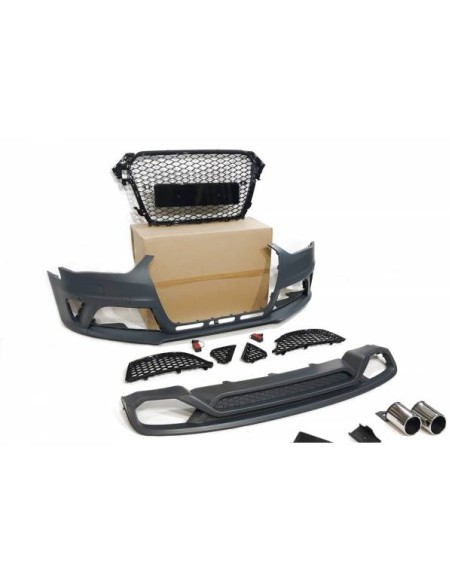 Kit De Carrocería Audi A4 13-15 B8 Look RS4 ABS