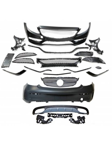 Kit De Carrocería Mercedes W205 2014-2018 Coupe Look AMG