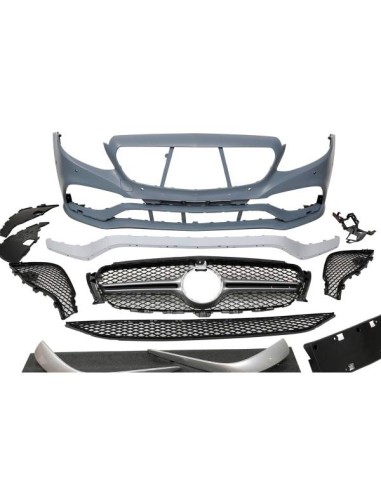 Kit De Carrocería Mercedes W213 4p / SW 2016-2019 look AMG E63 ABS