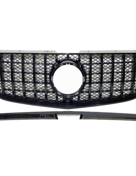 Parrilla Mercedes W164 2005-2008 Look Diamond Black