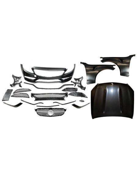 Kit De Carrocería Mercedes W205 2014-2018 2P/4P/SW Look AMG C63