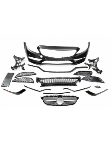 Kit De Carrocería Mercedes W205 2014-2018 2P/4P/SW Look AMG C63
