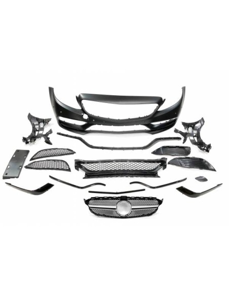 Kit De Carrocería Mercedes W205 2014-2018 2P/4P/SW Look AMG C63
