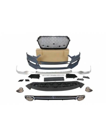 Kit De Carrocería Audi A4 B9 16-19 Look RS4