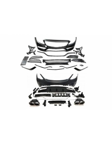 Kit De Carrocería Mercedes W205 2014-2018 4p Look AMG