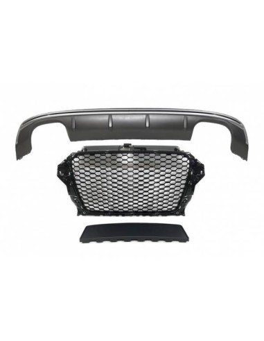 Kit De Carrocería Audi A3 Sportback 2013 Look Sport line ABS