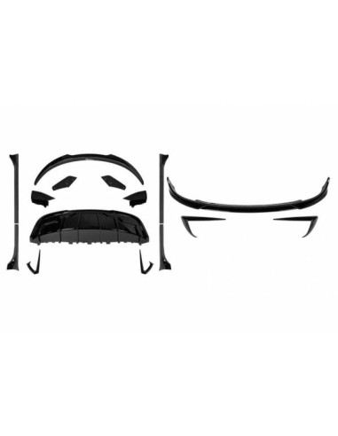 Kit De Carrocería Tesla Model Y Negro Brillante