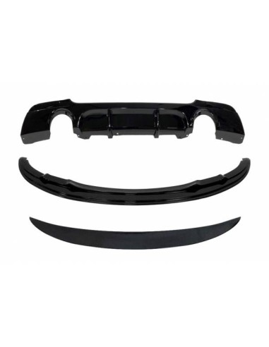 Kit De Carrocería BMW BMW E92 2006-2009 look M Performance Negro brillante