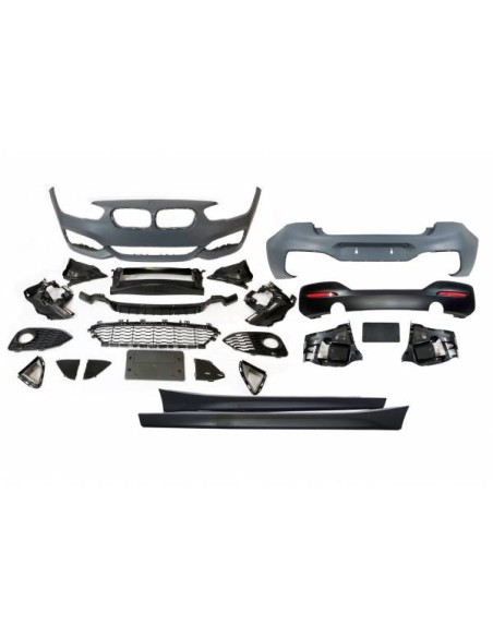 Kit De Carrocería BMW F20 LCI 15-19 look M-Tech 2 Salidas