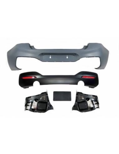 Kit De Carrocería BMW F20 LCI 15-19 look M-Tech 2 Salidas