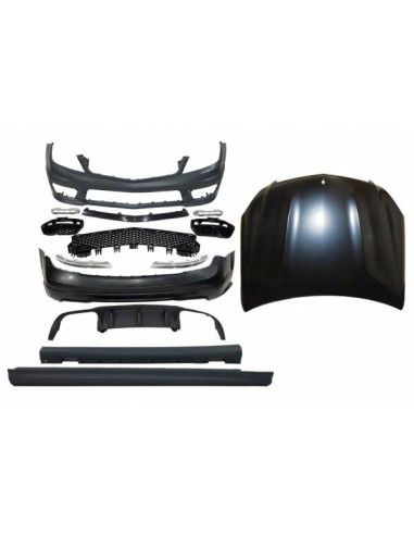Kit De Carrocería Mercedes W204 Coupe 2007-2013 Look AMG