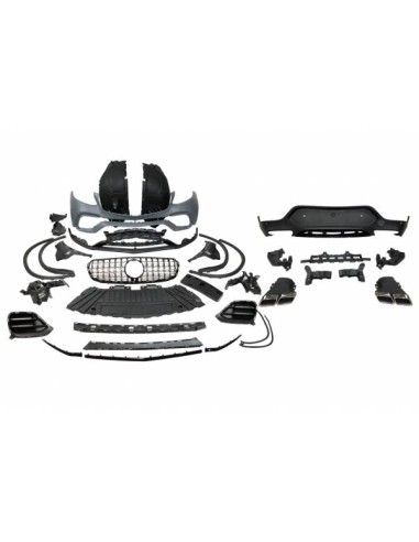 Kit De Carrocería Mercedes X253 GLC Coupe 2016-2019  look GLC 63 2020