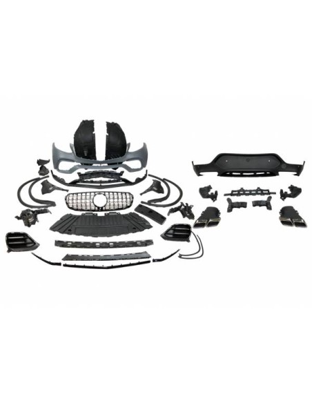 Kit De Carrocería Mercedes X253 GLC Coupe 2016-2019  look GLC 63 2020