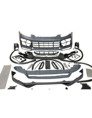 Paragolpes Delantero Porsche Cayenne 2011-2014 Look 2020 Turbo Spoiler