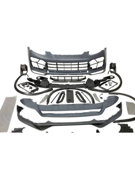 Paragolpes Delantero Porsche Cayenne 2011-2014 Look 2020 Turbo Spoiler