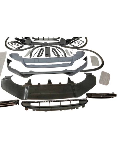 Paragolpes Delantero Porsche Cayenne 2011-2014 Look 2020 Turbo Spoiler