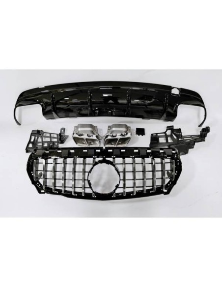 Kit De Carrocería Mercedes CLA W117 2016-2018 4D/SW Style Facelift look A45