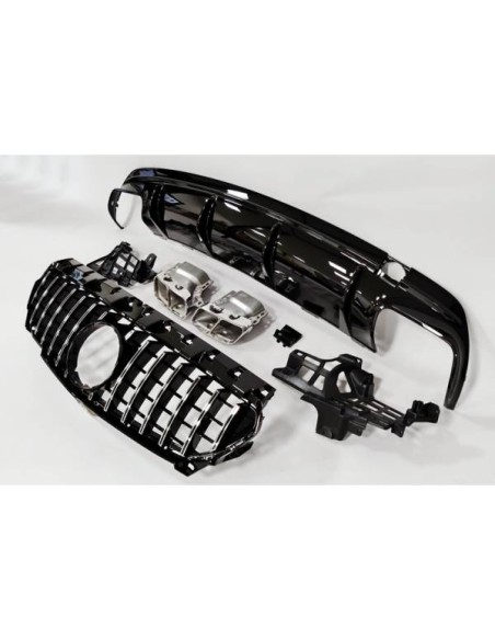 Kit De Carrocería Mercedes CLA W117 2016-2018 4D/SW Style Facelift look A45