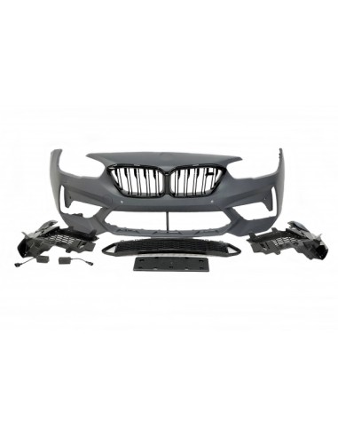 Kit De Carrocería BMW F20 LCI Look M2C 2 Salidas doble Brillante Negro