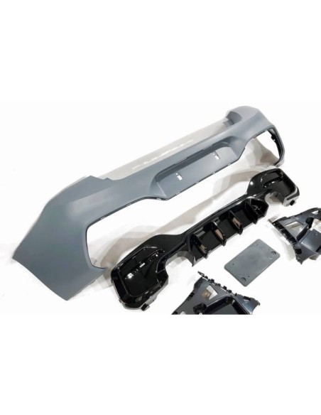 Kit De Carrocería BMW F20 LCI Look M2C 2 Salidas doble Brillante Negro