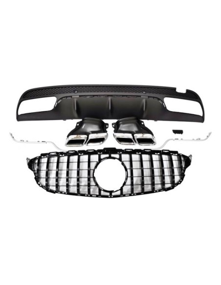 Kit De Carrocería Mercedes W205 2014-2018 4P / SW Look AMG C63