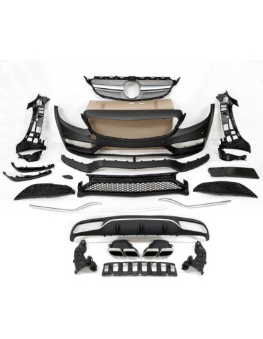 Kit De Carrocería Mercedes W205 2014-2018 2P Look AMG C63