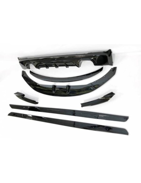 Kit De Carrocería BMW F22 / F23 Look M Performance Brillante Negro