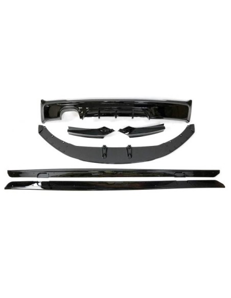 Kit De Carrocería BMW F22 / F23 Look M Performance Brillante Negro 1 Salida