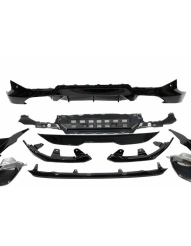 Kit De Carrocería BMW G42 Coupe Look M Performance Brillante Negro