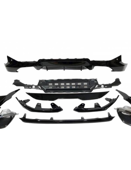 Kit De Carrocería BMW G42 Coupe Look M Performance Brillante Negro