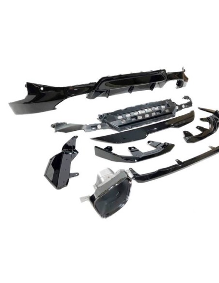 Kit De Carrocería BMW G42 Coupe Look M Performance Brillante Negro