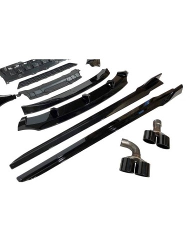 Kit De Carrocería BMW X3 G01 2018-2021 Look M Performance Brillante Negro