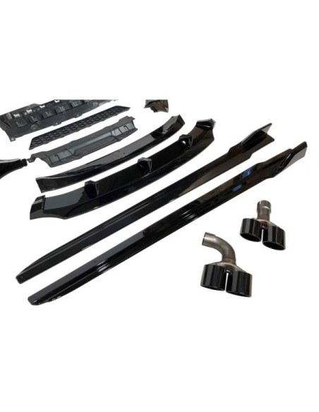 Kit De Carrocería BMW X3 G01 2018-2021 Look M Performance Brillante Negro