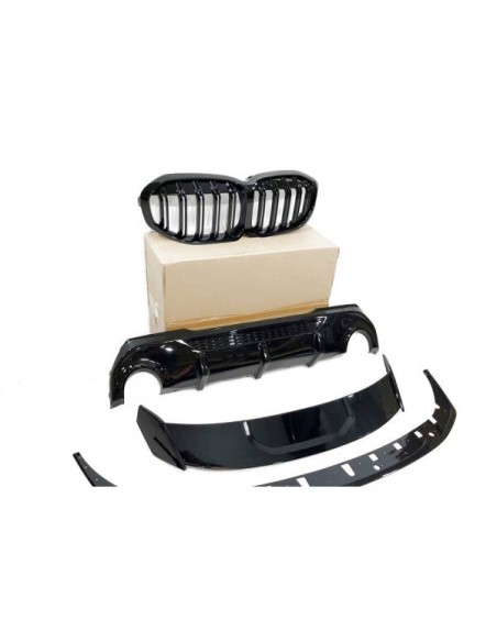 Kit De Carrocería BMW F40 Look M Performance Negro Brillante