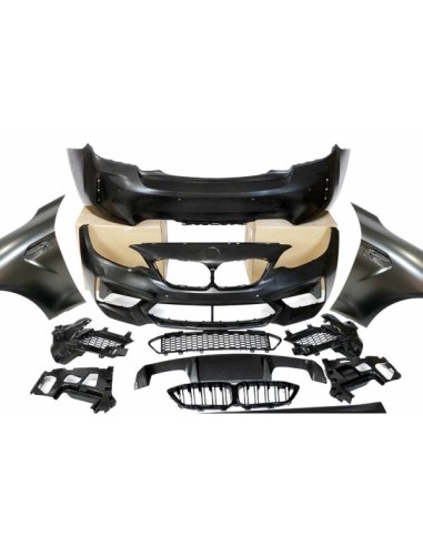 Kit De Carrocería BMW F22 / F23 2013-2019 Ensanchado Look M2 Competition