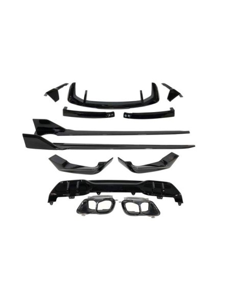 Kit De Carrocería BMW G05 X5 LCI 2023+ Look M Performance Brillante Negro