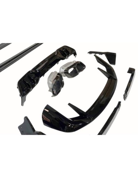 Kit De Carrocería BMW G05 X5 LCI 2023+ Look M Performance Brillante Negro