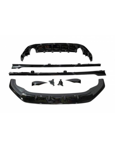 Kit De Carrocería Volkswagen Golf 7.5 GTI Look TCR Brillante Negro