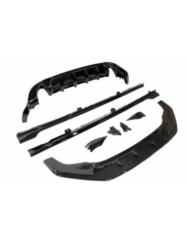 Kit De Carrocería Volkswagen Golf 7.5 GTI Look TCR Brillante Negro