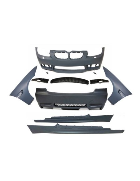 Kit De Carrocería BMW E92 / E93 06-09 Look M3 Con Aletas