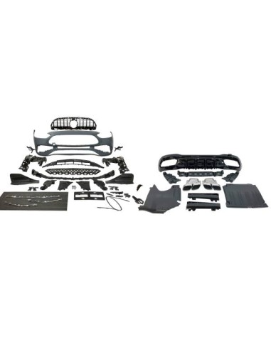 Kit De Carrocería Mercedes W206 Sedan / SW Look AMG C63