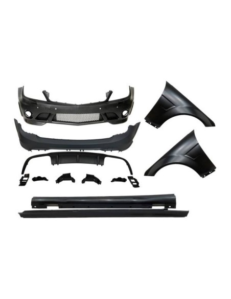 Kit De Carrocería Mercedes W204 SW Look AMG C63 07-10 ABS
