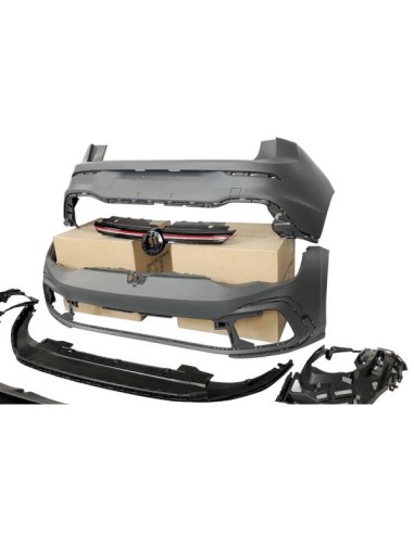 Kit De Carrocería Volkswagen Golf 8  3 /5P 2019-2023 Look GTI 2 Salidas