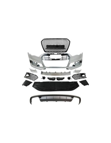 Kit De Carrocería Audi A6 C7 Look RS6 2015-2018 ABS