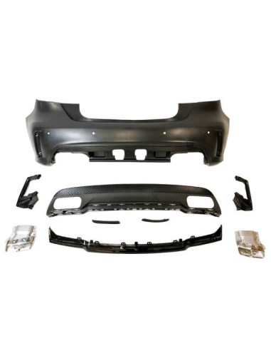 Paragolpes Trasero Mercedes W176 2012-2015 A45 Look AMG