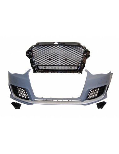 Paragolpes Delantero Audi A3 2013-2015 4 Puertas / Cabriolet Look RS3