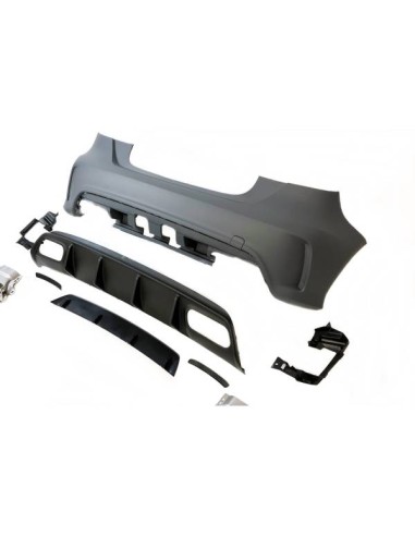 Paragolpes Trasero Mercedes W176 2012-2018 A45 Look AMG Sensores
