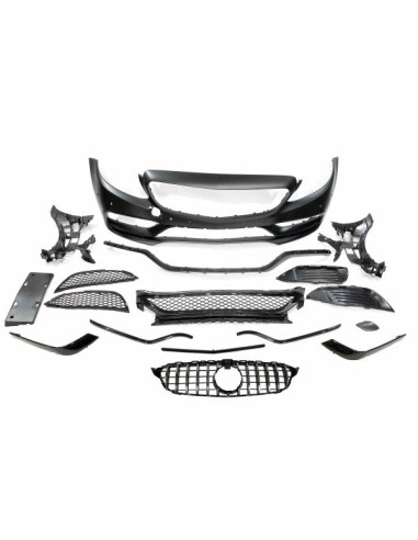 Paragolpes Delantero Mercedes W205 2014-2018 2P / 4P / SW look AMG C63